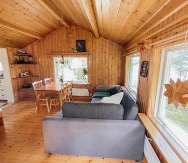 Mellanstrom Ski Chalet | Laplandliv cabin on the lake