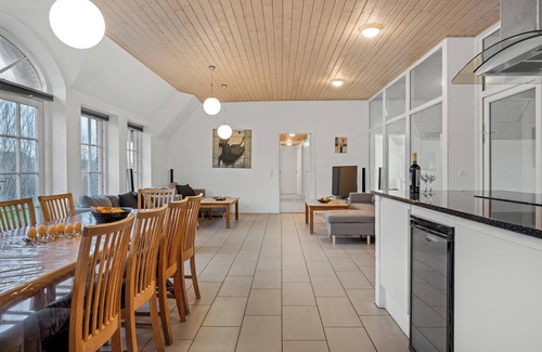 Vedersø Klit House | Large 18-person pool house with activity room, built in 2011.