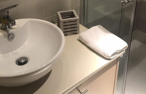 Mandria Apartment | Large 3 bedroom apart. Internet, air-con, stunning balcony overlooking 2 pools