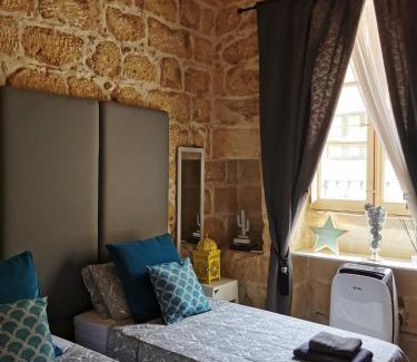 Xaghra House | Large Bedroom in Boutique Style Farmhouse B&B with Pool