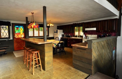 Birch Hill Ski Chalet | Large chalet with private hot tub and great views close to North Conway town