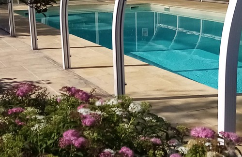 Saint-Just House | Large house and ballroom located on a private estate, swimming pool, tennis court.