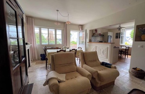 Erquy Cottage | Large renovated family home, garden, parking, 10-minute walk to center and beach.