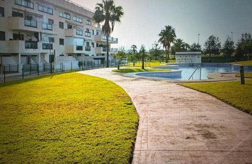 Retamar Apartment | Large terrace and views