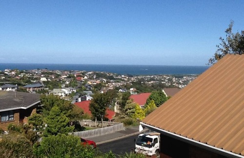Dunedin House | Large three bedroom home in Waverley Dunedin with views out to sea.