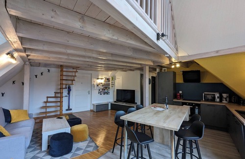 Eguisheim House | Le Ch'ti Alsacien *, duplex apartment for 4/6 people in the heart of Eguisheim