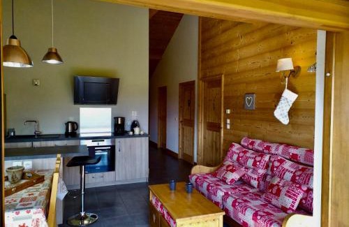 Taninges Apartment | Le Chalet Du Pic SPA privé & Fitness