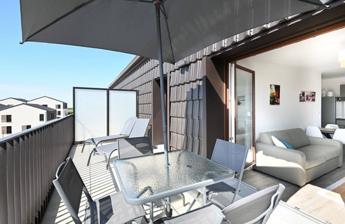 Courseulles-sur-Mer Apartment | Le Coquillage - Joli T3 avec grand balcon