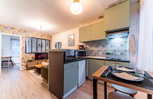 Faches-Thumesnil Apartment | Le Ferrer - Wifi - Netflix - Free Parking - Métro