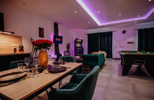 Maroilles House | Le Loft de Maroilles - Arcade & Billard Omega