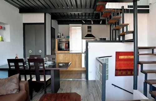 Quartier du Panier Apartment | Le Panier- Superb duplex with sea view, terrace and spa bath