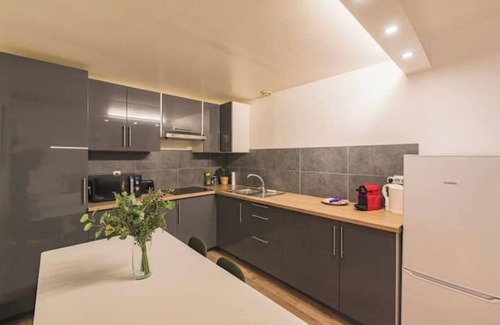 Hincmar Apartment | Le Pastel - sleeps 10 - near Cathedral