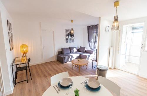 La Villette Apartment | Le Pelletan - 8 couchages proche Gare - Joliette