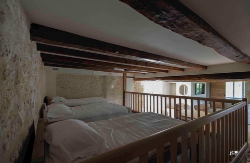 Pamproux Bed & Breakfast | Le Petit Courault: Renovated mill, sleeps 35 comfortably in the heart of nature.