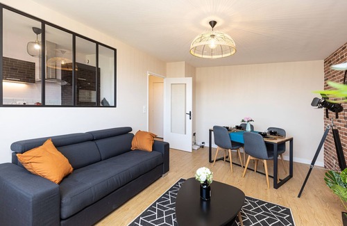 Devant-les-Ponts Apartment | Le petit Manhattan, Metz - T2 furnished 45 m2