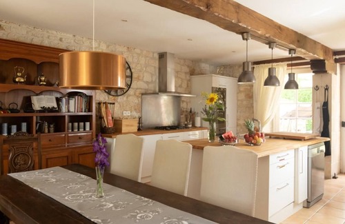 Annepont House | Le Petit Moulin - Holiday home with heated pool