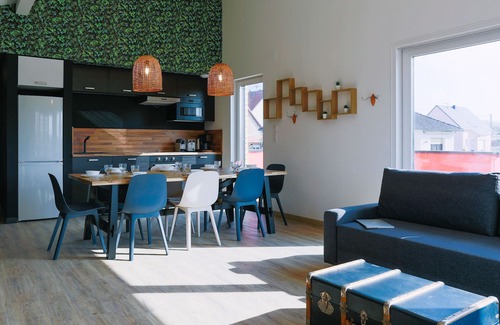 Griesheim-pres-Molsheim Cottage | Le Rooftop 4-8 pers Panoramic Ensuite with Bath