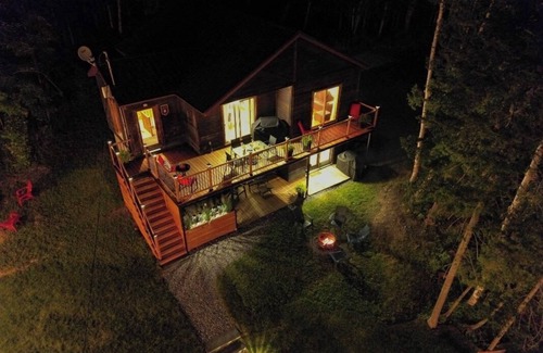 Pohenegamook Ski Chalet | LE RUSTIQUE MODERNE DÉTENTE