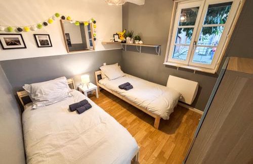 Bischheim Apartment | Le ValBruche - Spacieux & Cosy - Centre Ville - Commerces à Proximité