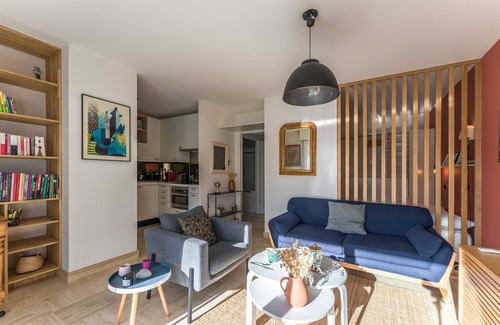 Rennes-Bellamy Apartment | Le Voyageur - Joli appt dans un écrin de verdure