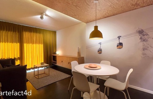 Les Deux Alpes Apartment | LE66: Fully refurbished apartment, with view of the mountains and next to slopes