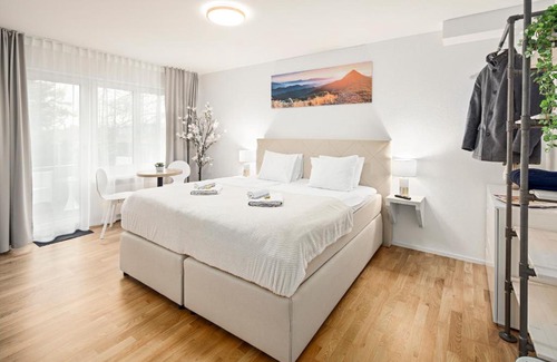 St. Gallen Apartment | Lehnstrasse Studios by VISIMO - Stylish, Smart, Connected