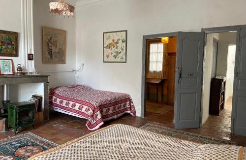 Saint-Hippolyte-du-Fort House | Les Asphodeles chambre familiale Lilah