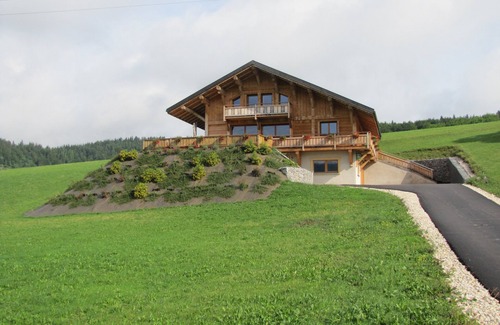 Foncine-le-Haut Ski Chalet | Les Eterlous" character chalet, breathtaking view of the valley.