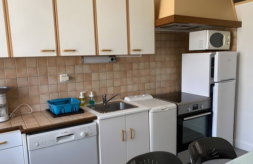 La Bourboule Apartment | Les Hêtres No. 4 with Mountain View, Balcony, and Wi-Fi