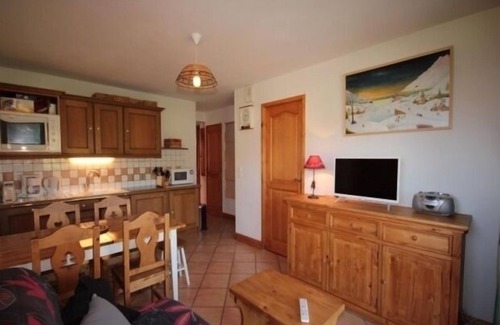 Les Saisies Apartment | Les Saisies: Beautiful 2P-Cabin Apt, 6 pers, Wifi, balcony, parking