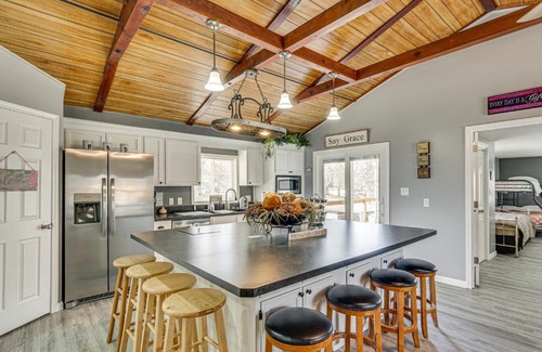 Warsaw House | Less Than half Mi to Marina Missouri Lake Getaway