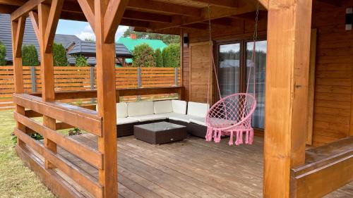 Płaska House | Liliowy Domek