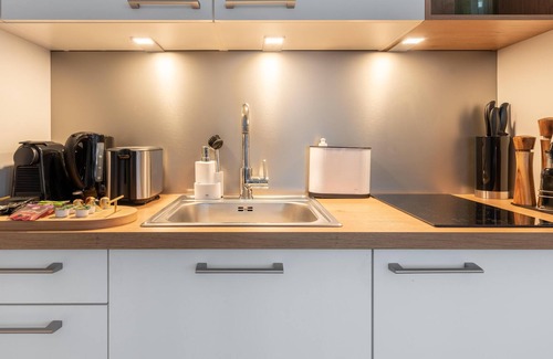 Innere Stadt Apartment | limehome Linz Friedrichstr | Suite L