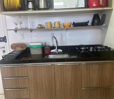 Tambau Apartment | Lindo flat no compact Tambaú 8 andar em Tambaú vista para o mar