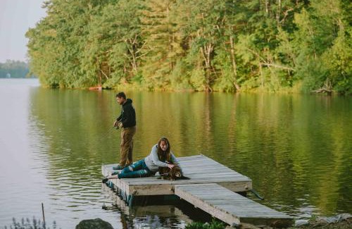 Winthrop House | Little Landing Cottage On Cobbossee Lake