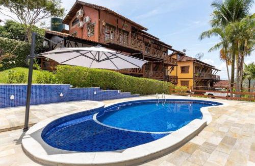 Agua Branca Apartment | Loft 08 - Vista Cachoeira - Ar-Condicionado