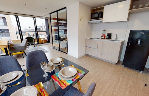 Chapinero Apartment | LOFT TYPE APARTMENT IN CHAPINERO WITH MOUNTAIN VIEW