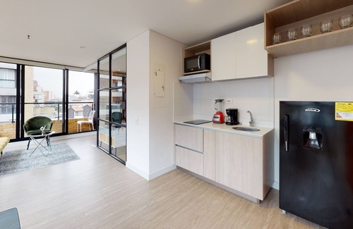 Chapinero Apartment | LOFT TYPE APARTMENT IN CHAPINERO WITH MOUNTAIN VIEW