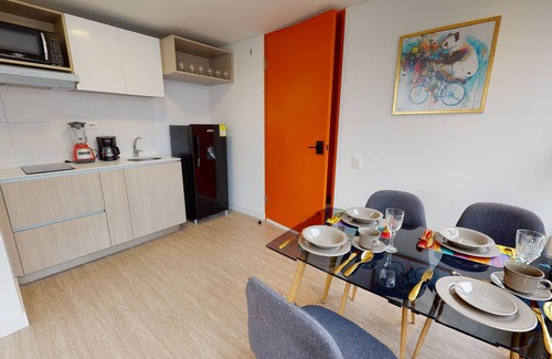 Chapinero Apartment | LOFT TYPE APARTMENT IN CHAPINERO WITH MOUNTAIN VIEW