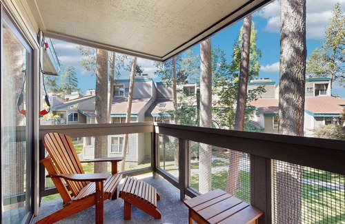 South Lake Tahoe Condo | Lofted gem close to the lake with pool, hot tub, beach access & WiFi