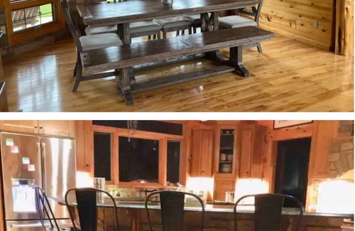 Saint Mary Cabin | Log Lodge - Secluded - Private Pool - Game Room - WiFi - 1 Hr South of St.Louis