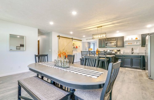 Logansport House | Logansport Home w/Deck: 4 Mi to Downtown!