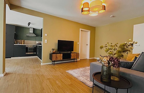 Morsbach Apartment | Long-distance view in the Oberbergisches Land, right next to the forest, in the countryside and in peace and quiet.