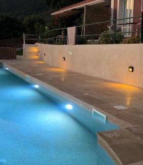 Mousata Apartment | Lorraine's Cottage Style Studios, shared swimming pool and bbq only for guests at Simotata village