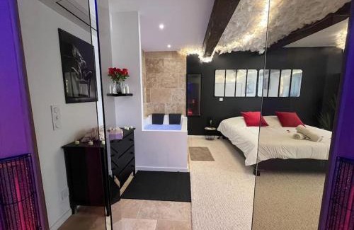 Villemur-sur-Tarn Villa | Love Room romantique - Jacuzzi et Sauna intimes