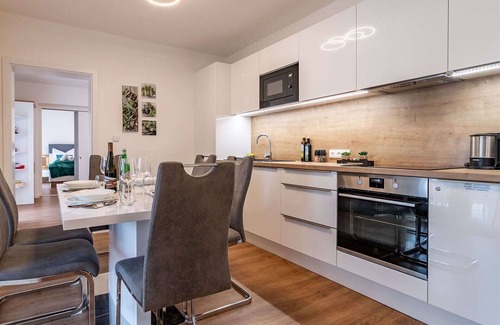 Frymburk Apartment | Lovely apartment for 4 people with WIFI, TV and terrace