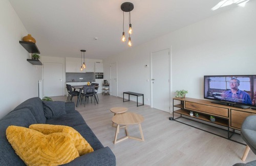 Blankenberge Apartment | Lovely apartment for 4 people with pool, WIFI, TV and balcony