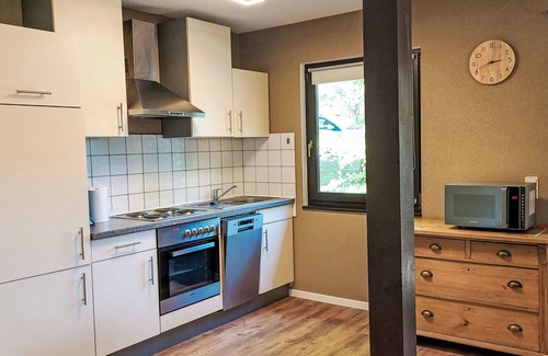 Feriendorf Frankenau House | Lovely apartment in villa for 8 guests with WIFI, TV, terrace and pets allowed