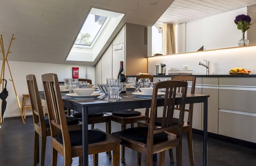 Chatel-Saint Denis Apartment | Lovely apartment for 6 guests with WIFI, patio and pets allowed