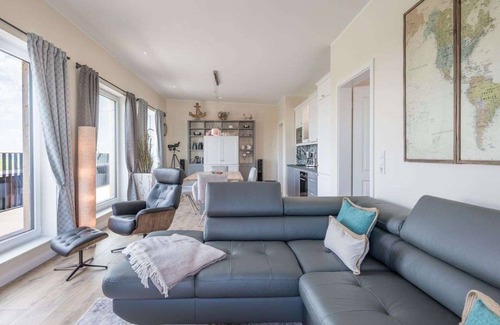 Nordstrand Apartment | Lovely apartment for 4 guests with WIFI, TV, terrace and pets allowed